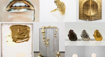 NEW YEAR’s Golden Pieces * Contemporary design