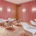 Rose Quartz and Mid Century Style at Nanan Patisserie
