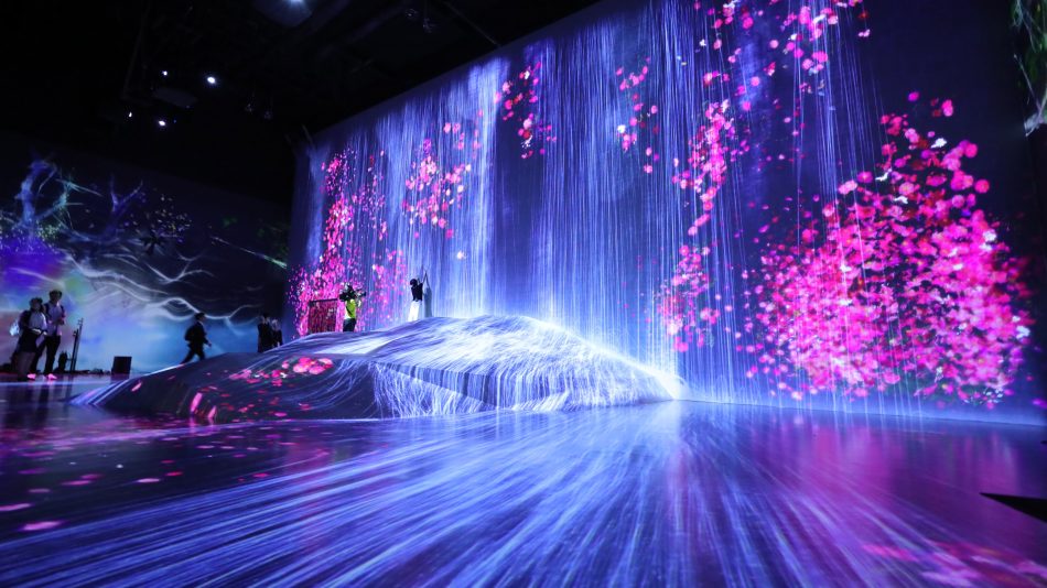 Exploring teamLab Borderless a digital art museum in Tokyo, Japan